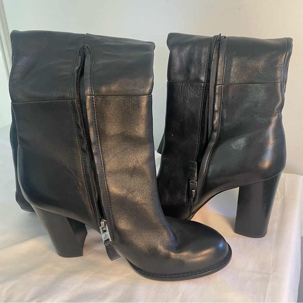 Sam Edelman Over the Knee Boots Round Toe